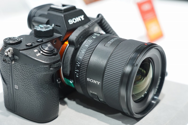 SONY FE20mmF1.8G 単焦点レンズ